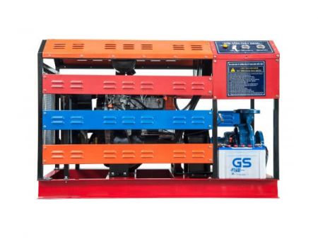 Máy bơm cứu hoả Diesel Huyndai D4BB công suất 30HP-22,5KW